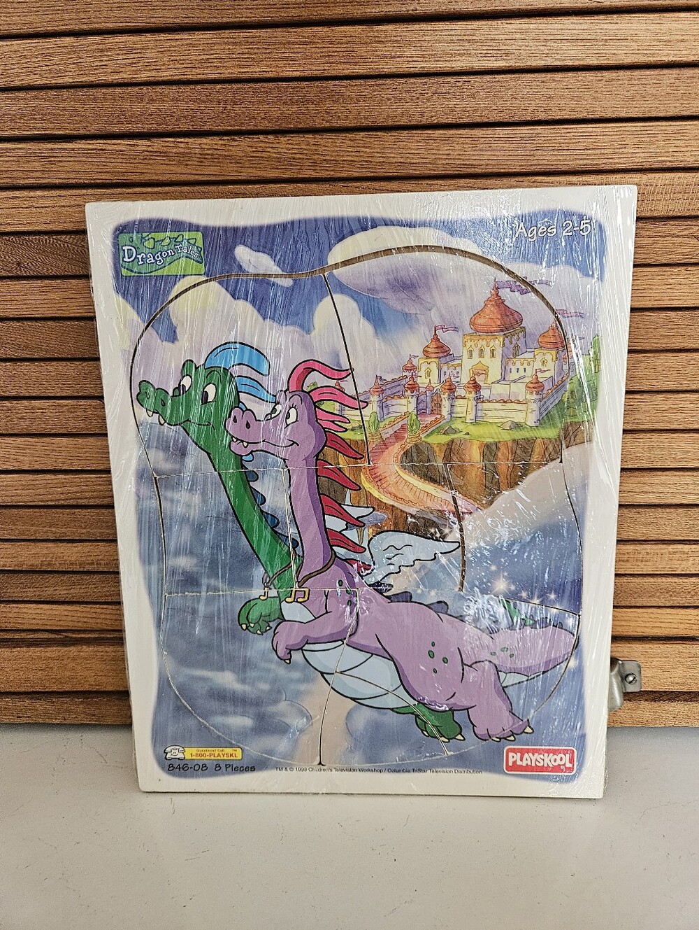 1999 Dragon Tales Puzzle Zach And Wheezy